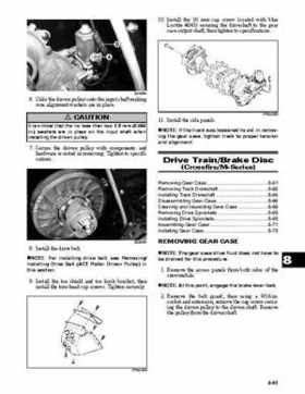 2007 Arctic Cat Factory Service Manual, 2009 Revision., Page 437