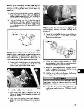 2007 Arctic Cat Factory Service Manual, 2009 Revision., Page 441