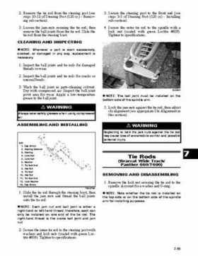 2007 Arctic Cat Factory Service Manual, 2009 Revision., Page 889