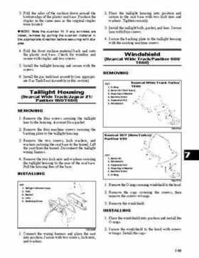 2007 Arctic Cat Factory Service Manual, 2009 Revision., Page 929
