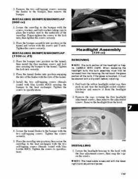 2007 Arctic Cat Factory Service Manual, 2009 Revision., Page 937