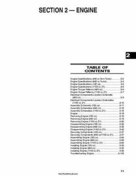 2007 Arctic Cat Four-Stroke Factory Service Manual, Page 13