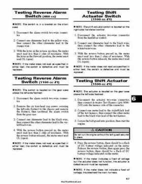 2007 Arctic Cat Four-Stroke Factory Service Manual, Page 223