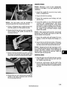 2007 Arctic Cat Four-Stroke Factory Service Manual, Page 248