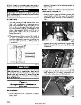 2007 Arctic Cat Four-Stroke Factory Service Manual, Page 255
