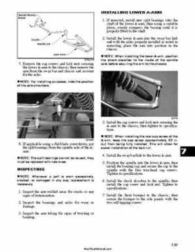 2007 Arctic Cat Four-Stroke Factory Service Manual, Page 260