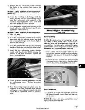 2007 Arctic Cat Four-Stroke Factory Service Manual, Page 290