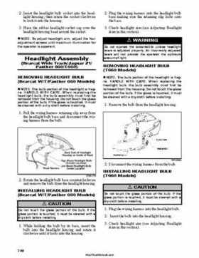 2007 Arctic Cat Four-Stroke Factory Service Manual, Page 291