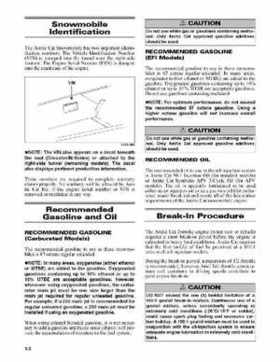 2008 Arctic Cat Two-Stroke Factory Service Manual, Page 5