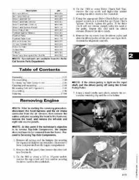 2009 Arctic Cat Snowmobiles Factory Service Manual, Page 124