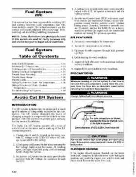 2009 Arctic Cat Snowmobiles Factory Service Manual, Page 327