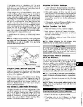2009 Arctic Cat Snowmobiles Factory Service Manual, Page 449