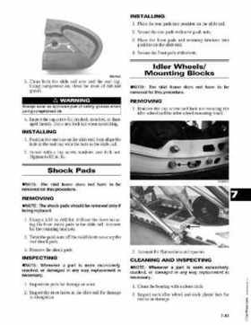 2009 Arctic Cat Snowmobiles Factory Service Manual, Page 489