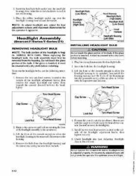 2009 Arctic Cat Snowmobiles Factory Service Manual, Page 634