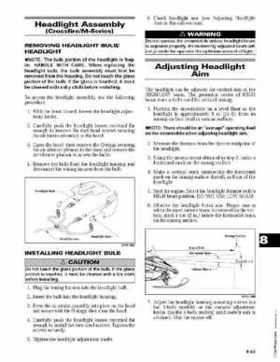 2009 Arctic Cat Snowmobiles Factory Service Manual, Page 635