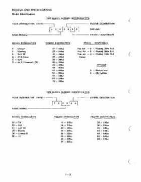 1972-1981 Polaris Snowmobiles Master Repair Manual, Page 5