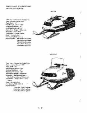 1972-1981 Polaris Snowmobiles Master Repair Manual, Page 13
