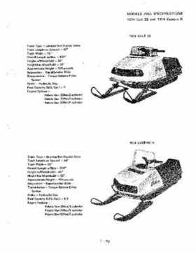 1972-1981 Polaris Snowmobiles Master Repair Manual, Page 14