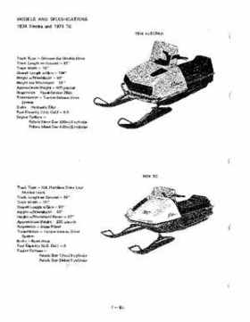 1972-1981 Polaris Snowmobiles Master Repair Manual, Page 15