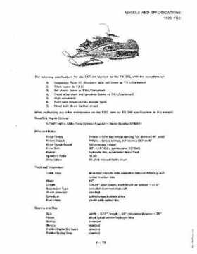 1972-1981 Polaris Snowmobiles Master Repair Manual, Page 42