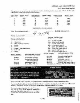 1972-1981 Polaris Snowmobiles Master Repair Manual, Page 62