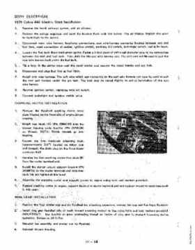 1972-1981 Polaris Snowmobiles Master Repair Manual, Page 119