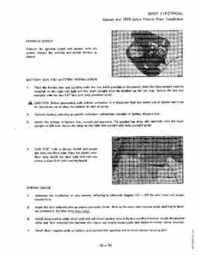 1972-1981 Polaris Snowmobiles Master Repair Manual, Page 124