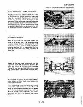 1972-1981 Polaris Snowmobiles Master Repair Manual, Page 274