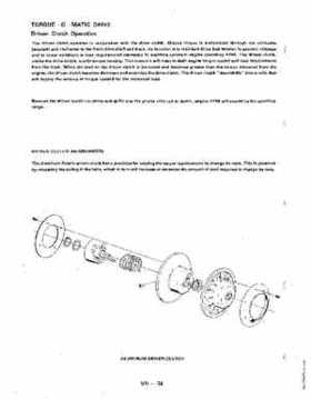 1972-1981 Polaris Snowmobiles Master Repair Manual, Page 421