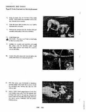 1972-1981 Polaris Snowmobiles Master Repair Manual, Page 459