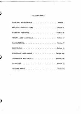 1978 Polaris RXL Service Manual, Page 3
