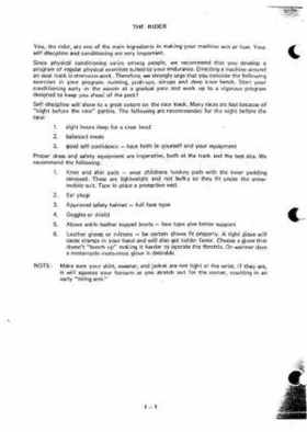 1978 Polaris RXL Service Manual, Page 5