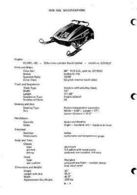 1978 Polaris RXL Service Manual, Page 10