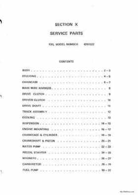 1978 Polaris RXL Service Manual, Page 76