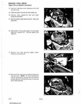 1985-1995 Polaris Snowmobiles Master Repair Manual, Page 510