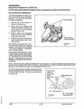 2000 Polaris Indy 500 / 600 snowmobile service manual, Page 262