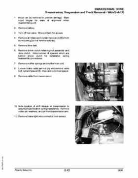 2000 Polaris Indy 500 / 600 snowmobile service manual, Page 360