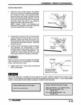 2003 Polaris 3 PRO X Factory Service Manual, Page 221
