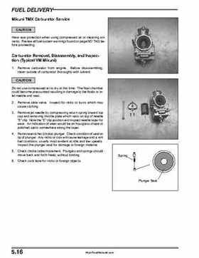 2004 Polaris Pro X Factory Service Manual, Page 127