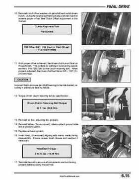 2004 Polaris Pro X Factory Service Manual, Page 157