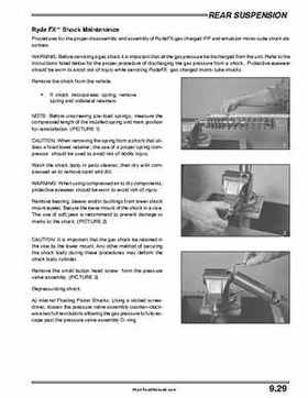 2004 Polaris Pro X Factory Service Manual, Page 210