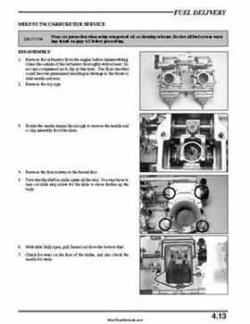 2005 Polaris Deep Snow Factory Service Manual, Page 89