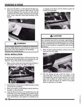 2007 Polaris Two Stroke Snowmobile Workshop Repair manual, Page 257