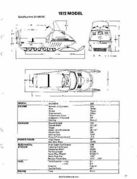 1970-1973 Ski-Doo Snowmobiles Technical Data Manual, Page 18