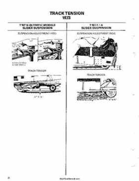 1970-1973 Ski-Doo Snowmobiles Technical Data Manual, Page 27