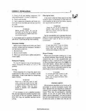 1970-1979 Ski-Doo Snowmobiles Service Manual, Page 10