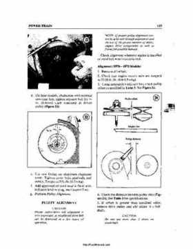 1970-1979 Ski-Doo Snowmobiles Service Manual, Page 134