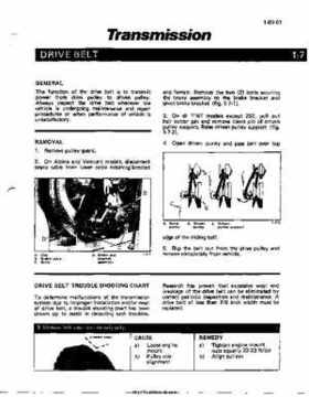 1972 Ski-Doo Shop Manual, Page 43
