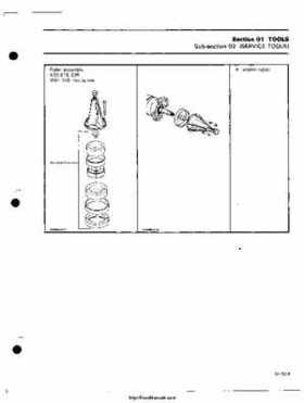 1985 Ski-Doo snowmobile Service Manual, Page 12