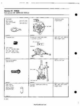 1985 Ski-Doo snowmobile Service Manual, Page 15